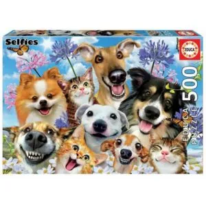 PUZZLE EDUCA SELFIES : PLAISIR AU SOLEIL - 500 PIECES
