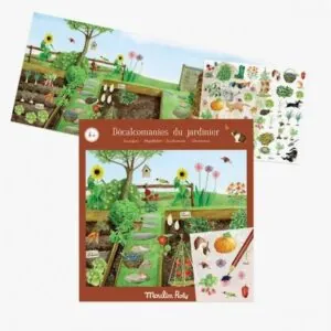 POCHETTE DECALCOMANIES DU JARDINIER - MOULIN ROTY