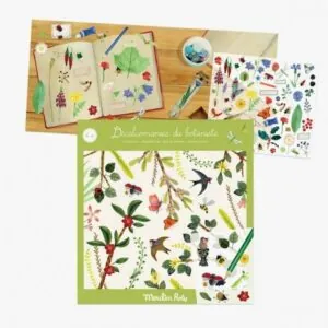 POCHETTE DECALCOMANIES DU BOTANISTE - MOULIN ROTY