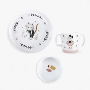SET VAISSELLE PORCELAINE APRES LA PLUIE - MOULIN ROTY