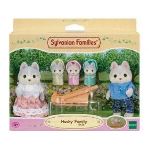 LA FAMILLE HUSKY - SYLVANIAN FAMILIES