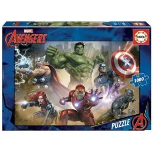PUZZLE EDUCA MARVEL : AVENGERS - 1000 PIECES