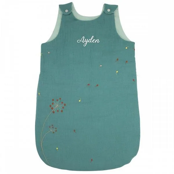 GIGOTEUSE 0-6M BLEU CELADON - L'OISEAU BATEAU