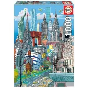 PUZZLE EDUCA : NEW YORK - 1000 PIECES