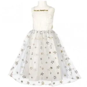 ROBE BLANCHE STERRE 5/7 ANS - SOUZA