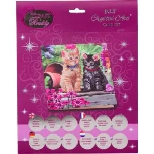 CARTE A DIAMANTER - CHATONS - CRYSTAL ART