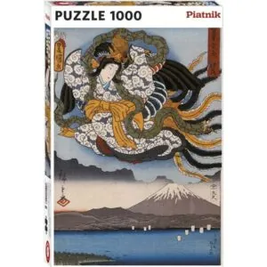 PUZZLE PIATNIK - HIROSHIGE : AMATERASU LA DEESSE DU SOLEIL SUR LE MONT - 1000 PIECES