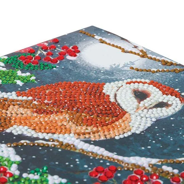 CARTE A DIAMANTER - CHOUETTE - CRYSTAL ART – Image 3