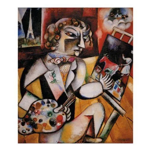 PUZZLE PIATNIK - M. CHAGALL : AUTOPORTRAIT - 1000 PIECES – Image 2