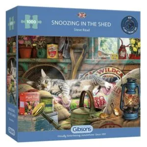PUZZLE GIBSONS : SNOOZING IN THE SHED - 1000 PIECES