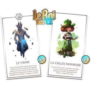 LE ROI DES 12 – Mini extension personnages