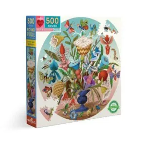 PUZZLE EEBOO : CRAZI BUG BOUQUET - 500 PIECES