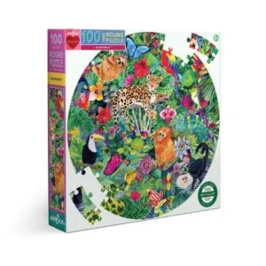 PUZZLE EEBOO - J.O. LEWIS : RAINFOREST - 100 PIECES