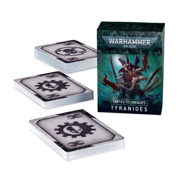 WARHAMMER 40K - TYRANIDS - CARTES TECHNIQUES