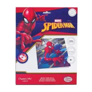 CARTE A DIAMANTER : SPIDERMAN - CRYSTAL ART