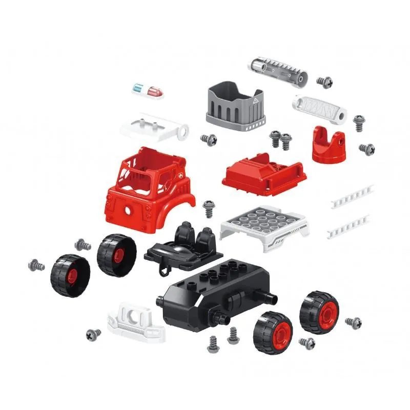 CAMION DE POMPIER RADIOCOMMANDE - INGENIEUR JUNIOR - BUKI – Image 3