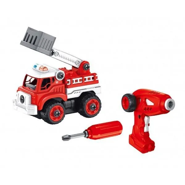 CAMION DE POMPIER RADIOCOMMANDE - INGENIEUR JUNIOR - BUKI – Image 2