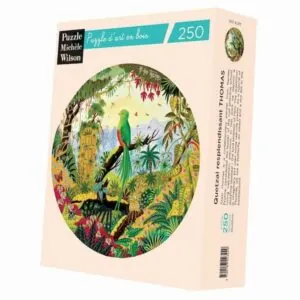 PUZZLE BOIS WILSON - A. THOMAS : QUETZAL RESPLENDISSANT - 250 PIECES
