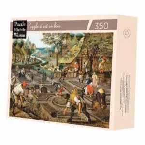 PUZZLE BOIS WILSON - P. BRUEGHEL : LE PRINTEMPS - 350 PIECES