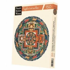 PUZZLE BOIS WILSON - ART TIBETAIN : MANDALA DE VAJRABHAIRAVA - 150 PIECES