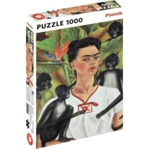 PUZZLE PIATNIK - F. KAHLO : AUTOPORTRAIT - 1000 PIECES