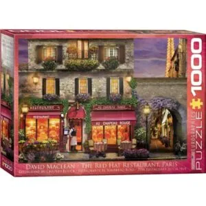 PUZZLE EUROGRAPHICS : RESTAURANT AU CHAPEAU ROUGE - 1000 PIECES