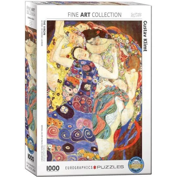 PUZZLE EUROGRAPHICS - BEAUX-ARTS - G. KLIMT : LA VIERGE - 1000 PIECES
