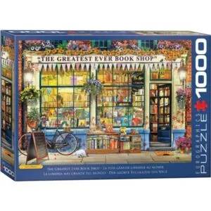 PUZZLE EUROGRAPHICS : LA PLUS GRANDE LIBRAIRIE DU MONDE - 1000 PIECES