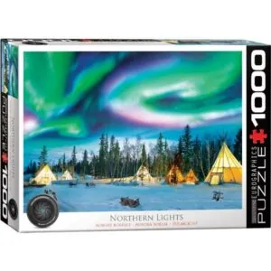 PUZZLE EUROGRAPHICS : AURORE BOREALE - 1000 PIECES