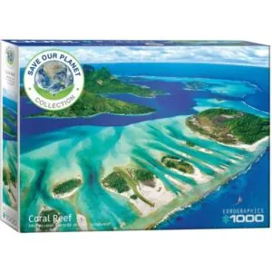 PUZZLE EUROGRAPHICS SAUVER NOTRE PLANETE : RECIF DE CORAIL - 1000 PIECES