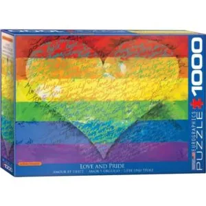 PUZZLE EUROGRAPHICS : AMOUR ET FIERTE - 1000 PIECES