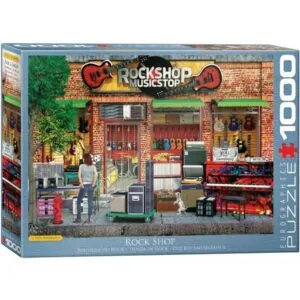 PUZZLE EUROGRAPHICS : BOUTIQUE DE ROCK - 1000 PIECES