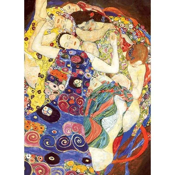 PUZZLE EUROGRAPHICS - BEAUX-ARTS - G. KLIMT : LA VIERGE - 1000 PIECES – Image 2