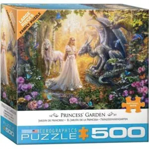PUZZLE EUROGRAPHICS : LE JARDIN DES PRINCESSES - 500 PIECES