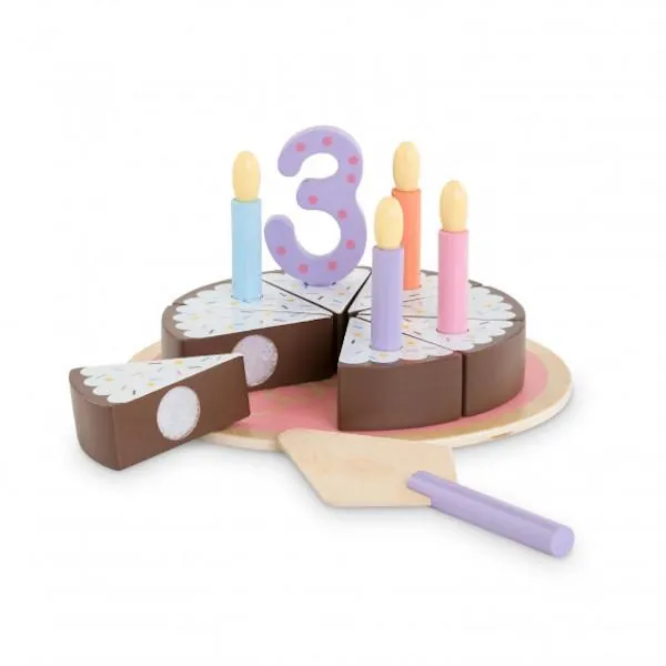 GATEAU ANNIVERSAIRE BOIS - COROLLE