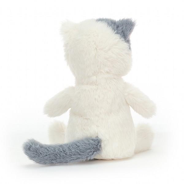 Peluche chat blanc/gris Munchkin Cat Jellycat