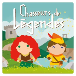 ALBUM AUDIO - 18 HISTOIRES CHASSEURS DE LEGENDES  - LUNII