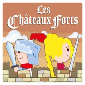ALBUM AUDIO 18 HISTOIRES - LES CHATEAUX FORTS - LUNII