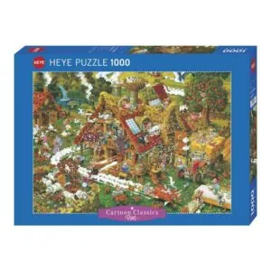 PUZZLE HEYE - CARTOON - M. RYBA :  FUNNY FARM - 1000 PIECES