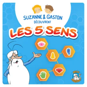 ALBUM AUDIO - 10 HISTOIRES SUZANNE ET GASTON DECOUVRENT LES 5 SENS - LUNII