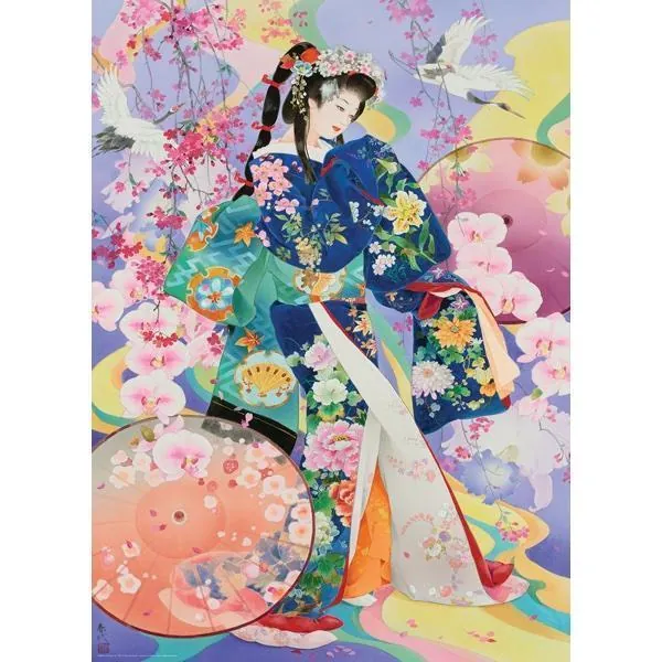 PUZZLE EUROGRAPHICS - H. MORITA : SEIKA - 1000 PIECES – Image 2