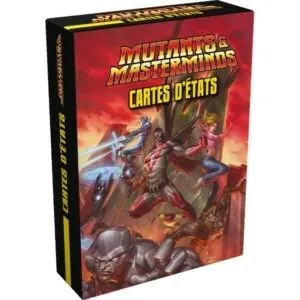MUTANTS & MASTERMINDS - CARTES D'ÉTATS