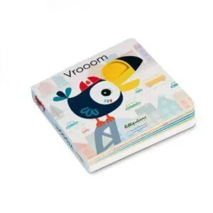 LIVRE SONORE ET TACTILE : VROOM - LILLIPUTIENS