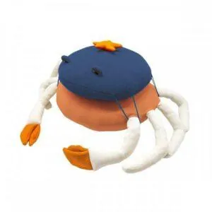 COUSSIN GRAND CRABE BLEU OCEAN - L'OISEAU BATEAU