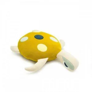 COUSSIN MOYENNE TORTUE CURRY - L'OISEAU BATEAU