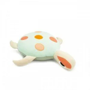 COUSSIN MOYENNE TORTUE MINT - L'OISEAU BATEAU