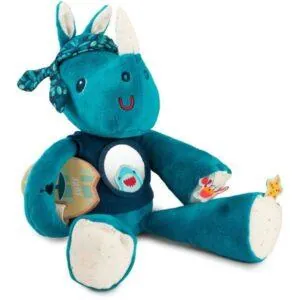 PELUCHE D'ACTIVITES MARIUS RHINO - LILLIPUTIENS