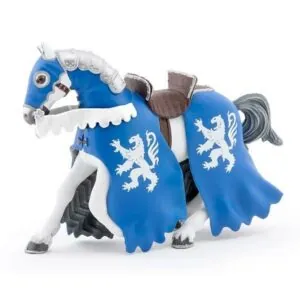 CHEVAL DU CHEVALIER BLEU A LA LANCE - PAPO