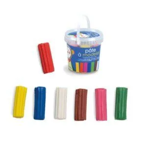PATE A MODELER 7 COULEURS - LES POPIPOP - MOULIN ROTY
