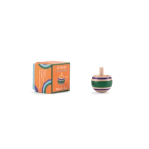 TOUPIE RENVERSANTE VERTE - LES PETITES MERVEILLES - MOULIN ROTY